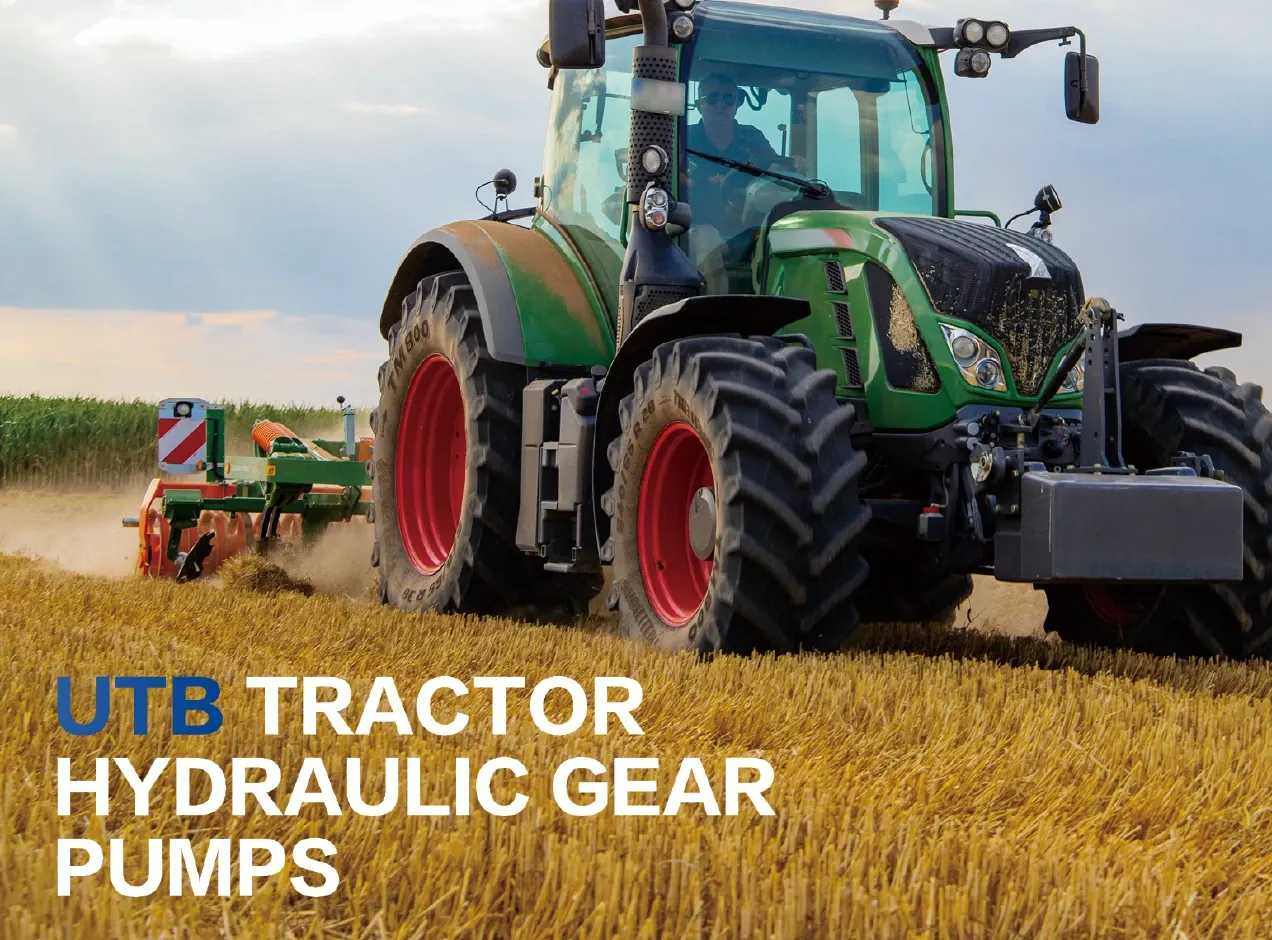 UTB Tractor Hydraulic Gear Pumps in agricultural and industrial machinery applications