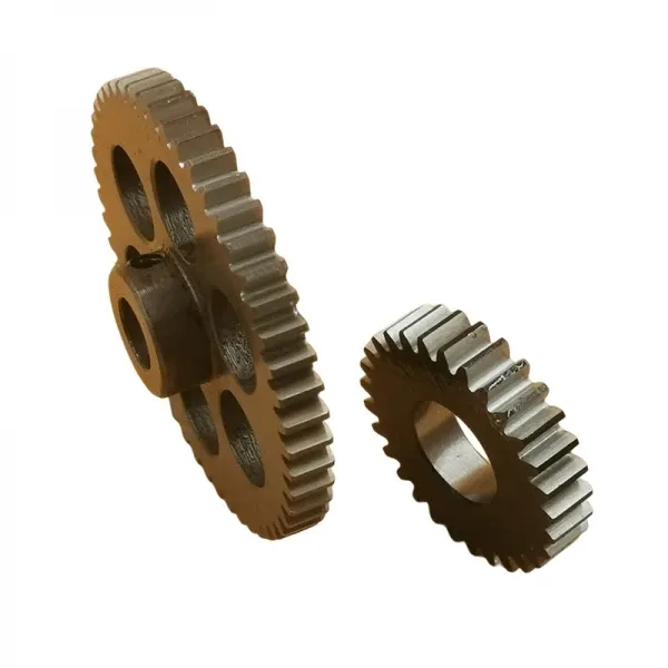 Petroleum well-service pump crankshaft drive gear
