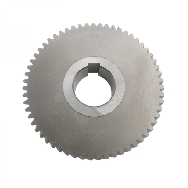 Dual shaft hydraulic pump gear pair with precision ground journal seats