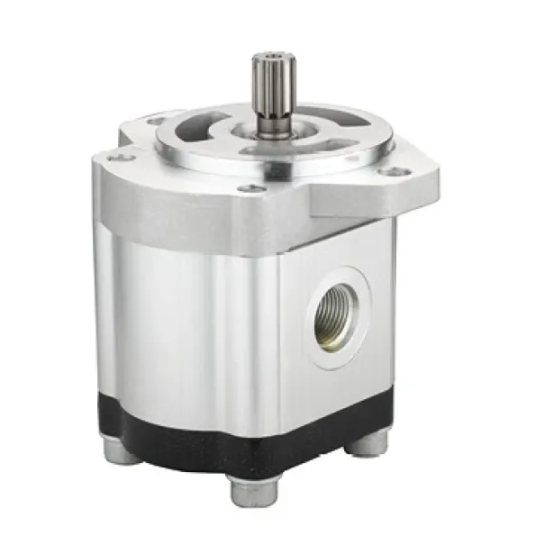 PARKER Tractor Hydraulic Gear Pumps external gear pump with high pressure housing, drive shaft, and precision ports