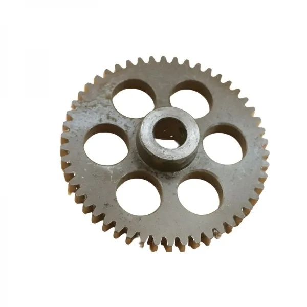 Heavy excavator slewing drive pinion and intermediate gear