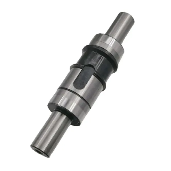 High-torque gear shaft with precision involute splines and ground teeth