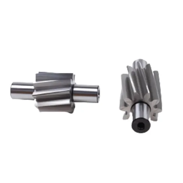 Helical low-noise oil pump drive gear for automotive engine lubrication