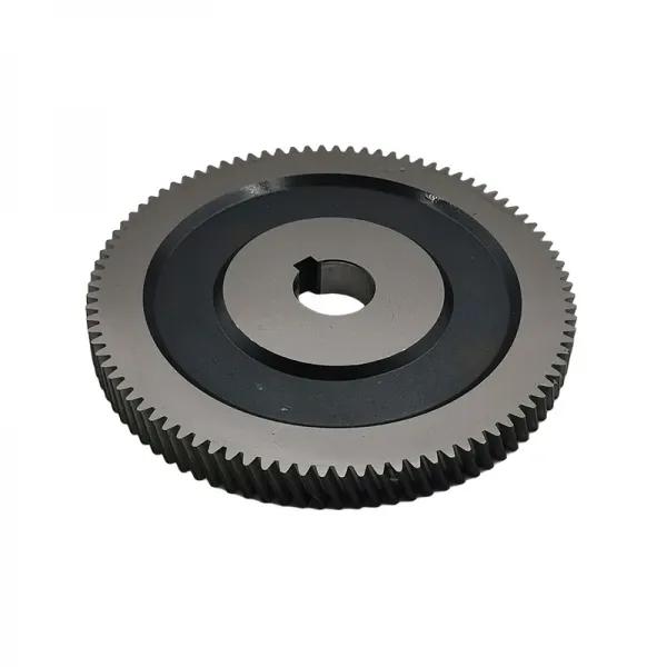 Case-hardened heavy diesel engine oil pump drive gear assembly