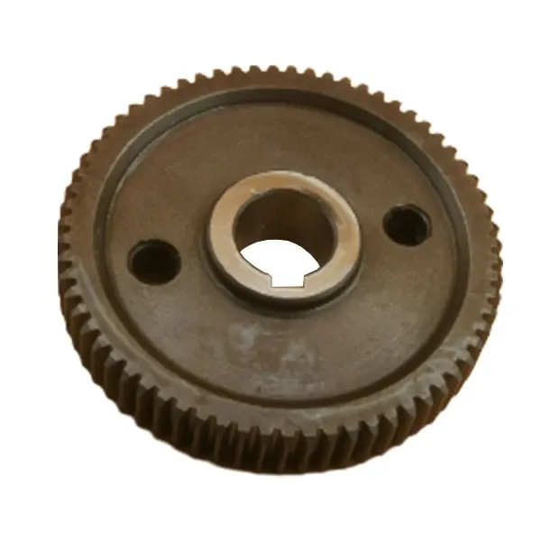 Agricultural tractor powershift transmission gear with internal involute spline
